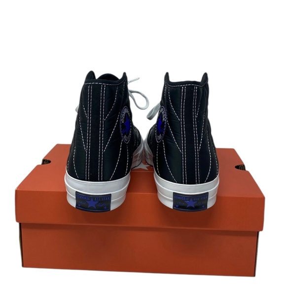 Converse Chuck 70 Pooper High Top Shoes Skate Women Casual Canvas Black A05609C - Picture 5 of 10